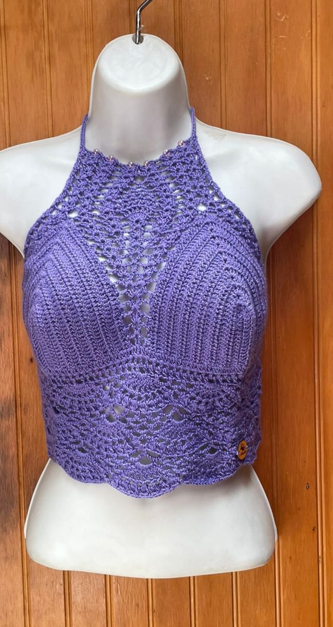 Crop Top – Morado