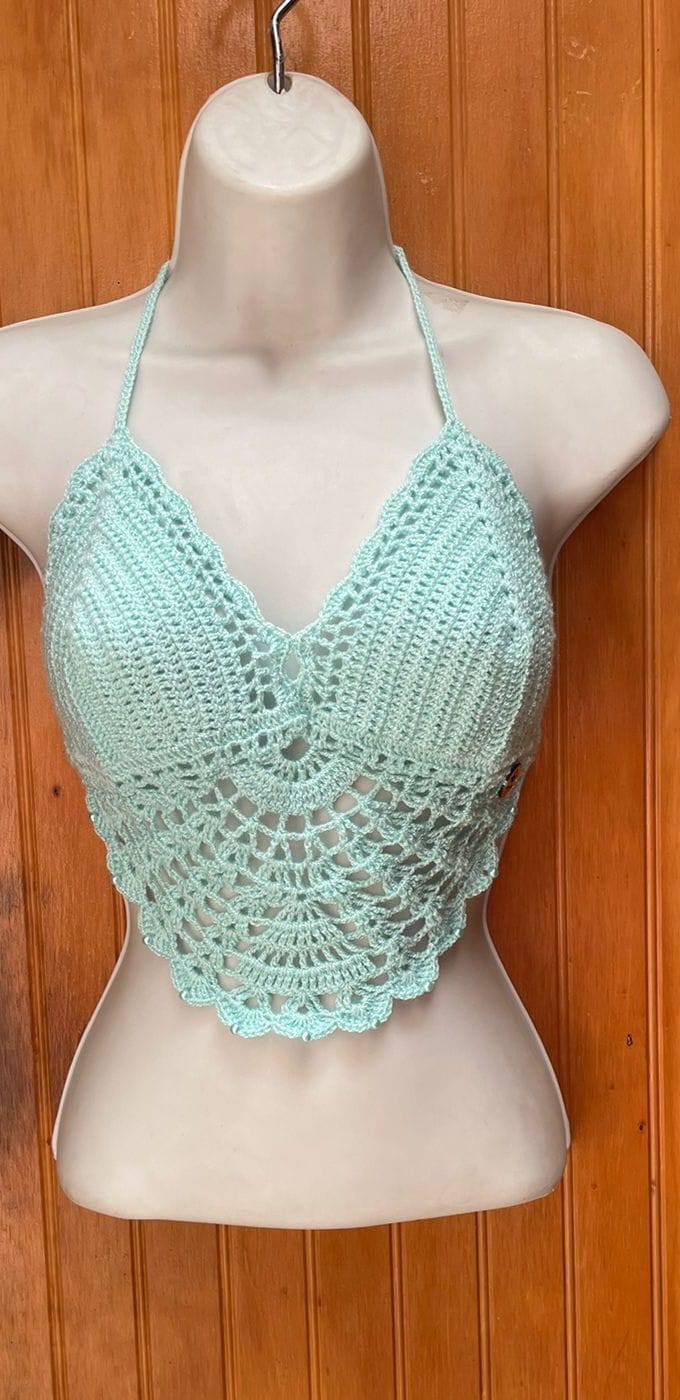 Crop Top – Celeste