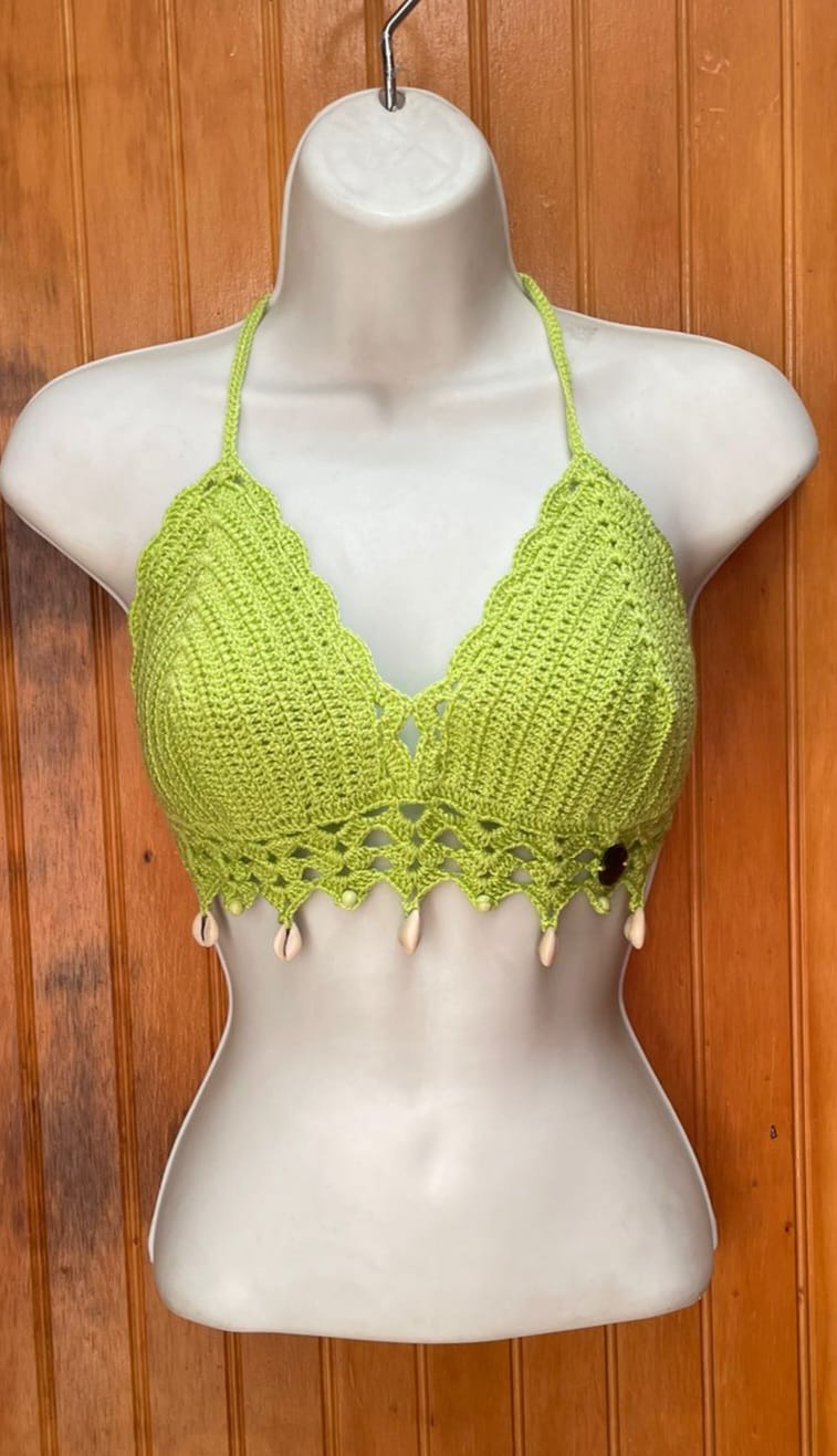 Crop Top – Verde Pistacho