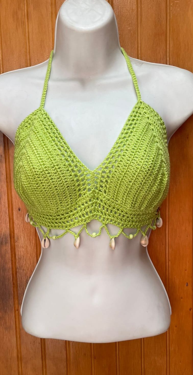Crop Top – Verde Pistacho