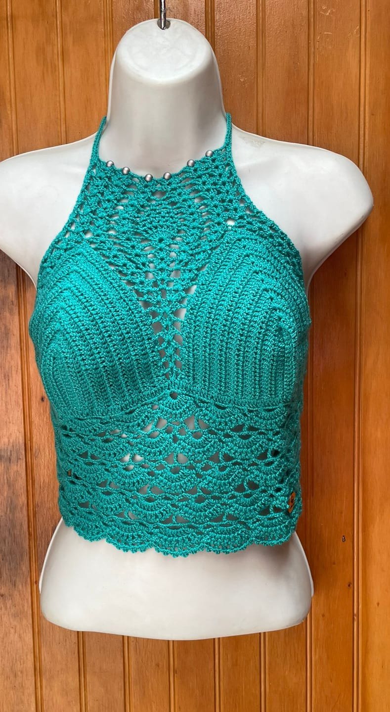 Crop Top – Turquesa