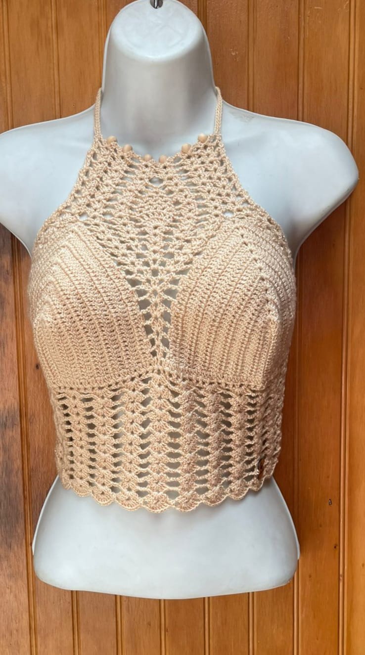 Crop Top – Beige